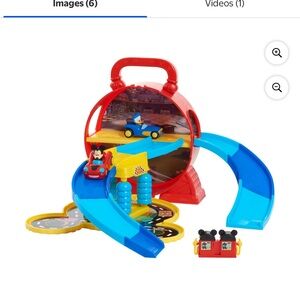 Disney Mickey Mouse Racing Adventure Set - Red and Blue